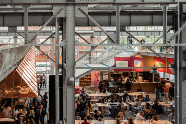 Magmaa food hall nantes ile de nantes- idile studio nom naming