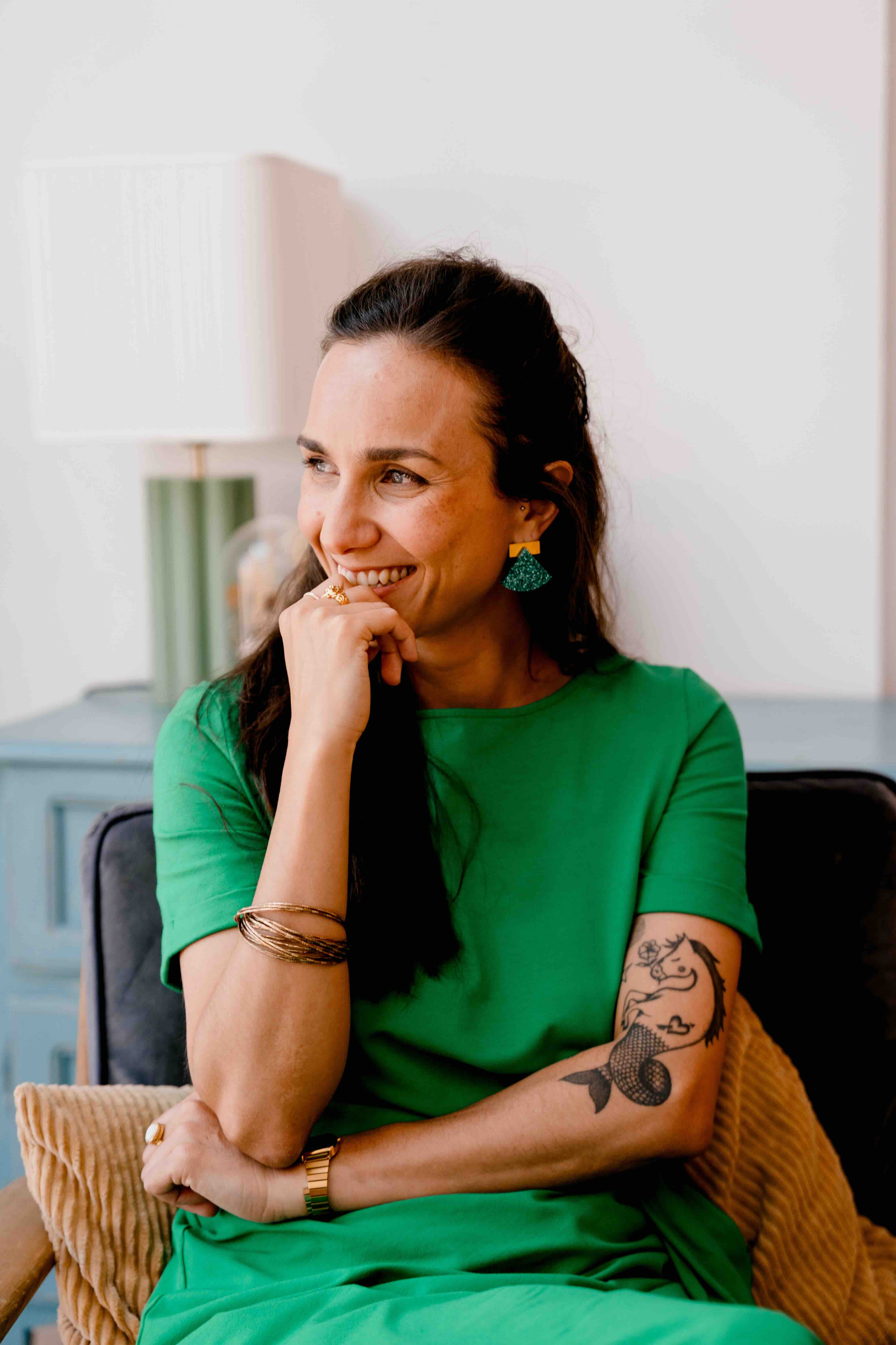 Portrait de Gina Di Orio brand strategist du Studio idîle à Nantes